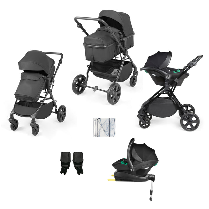 Comet All In One Travel System With Stratus Car Seat and Isofix base- Ex Display