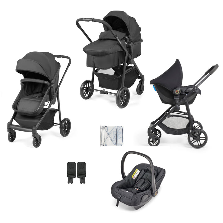 Star 3 In 1 Travel System Pram and Astral Car Seat - As Good As New