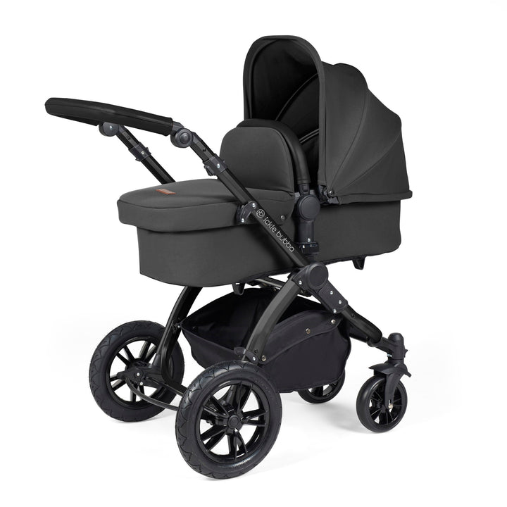 Stomp Luxe All In One Travel System with Stratus i-Size Car Seat & Base - As Good As New