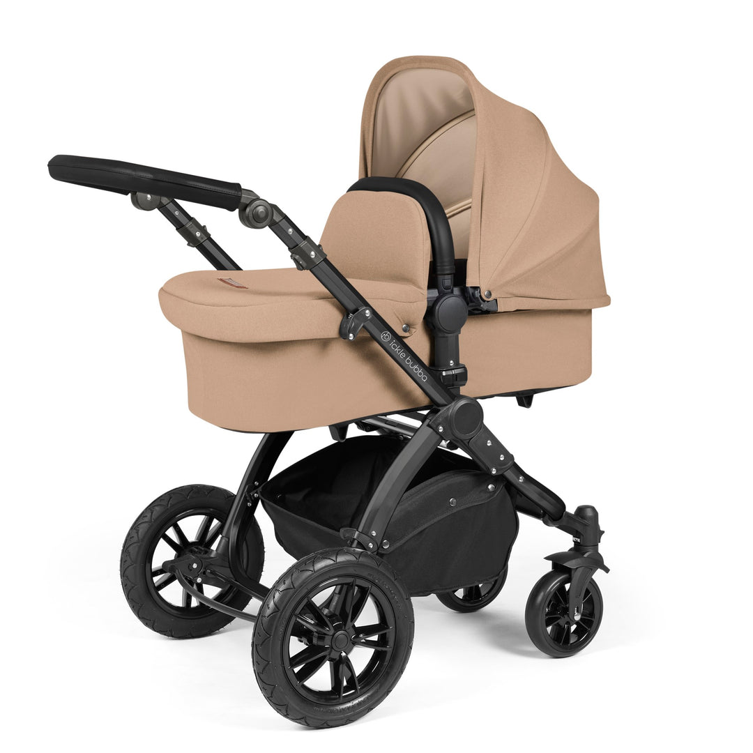 Stomp Luxe All In One Travel System with Stratus i-Size Car Seat & Base - As Good As New