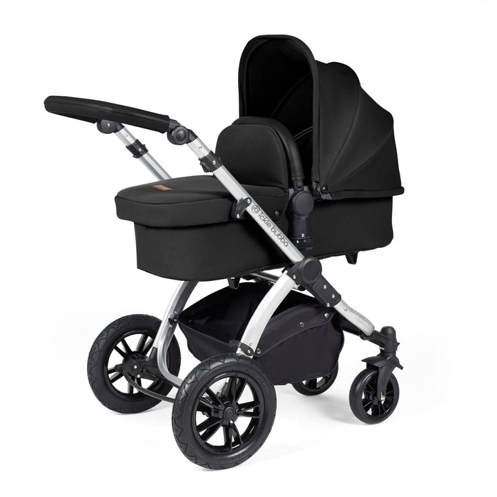 Stomp Luxe All In One Travel System with Stratus i-Size Car Seat & Isofix Base - As Good As New