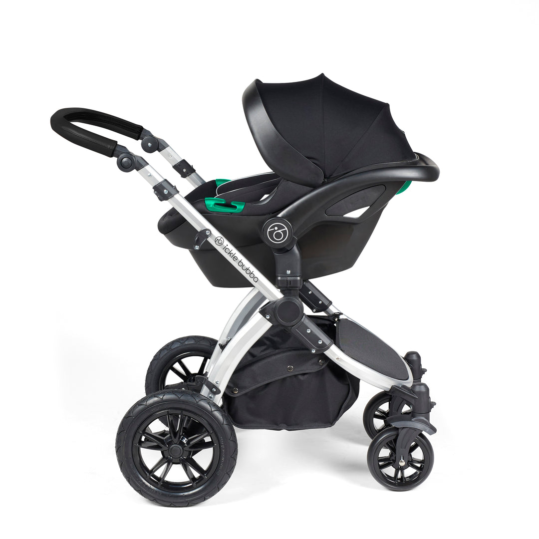 Stomp Luxe All In One Travel System with Stratus i-Size Car Seat & Isofix Base - As Good As New