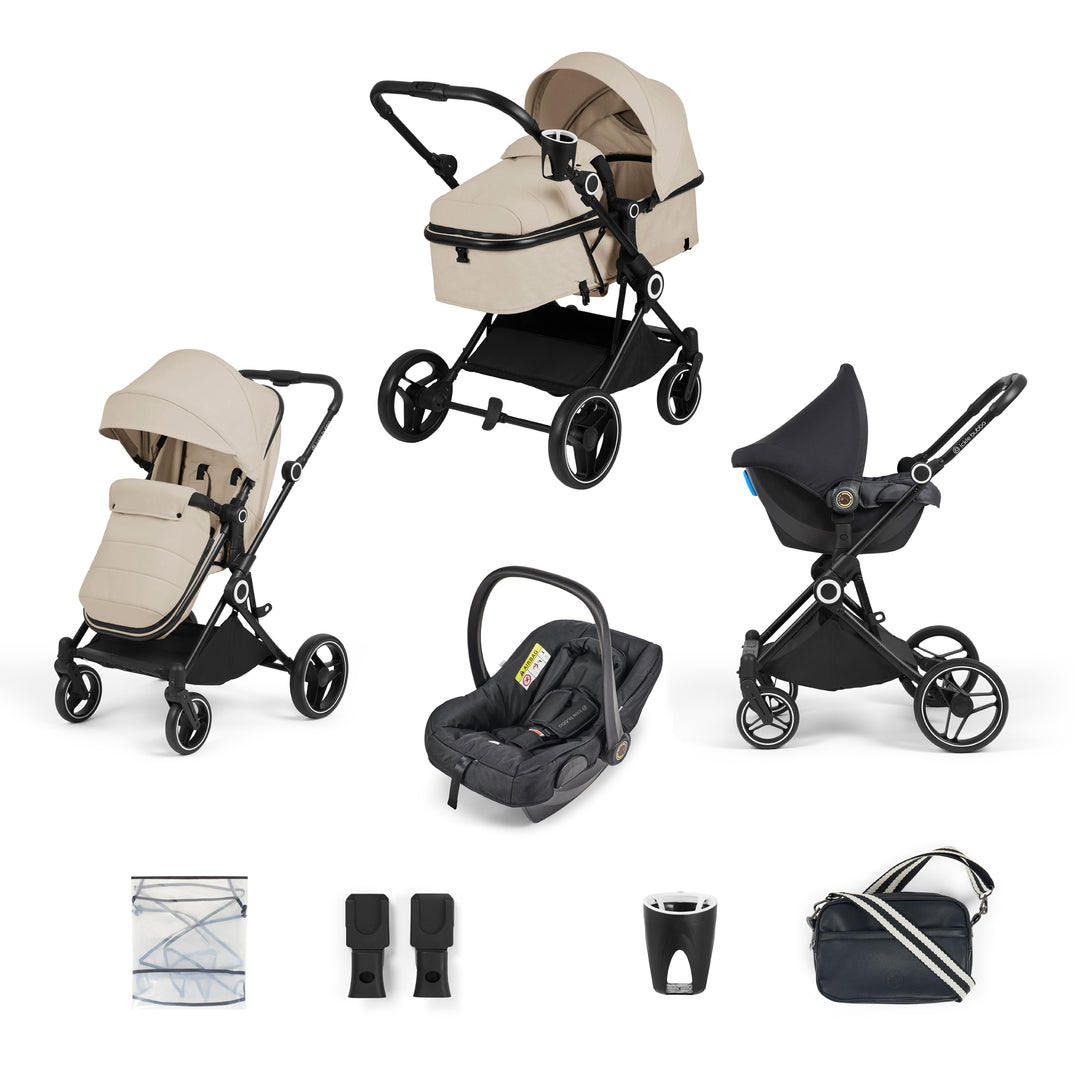 Atom 3-in-1 Travel System with Astral Car Seat - As Good As New