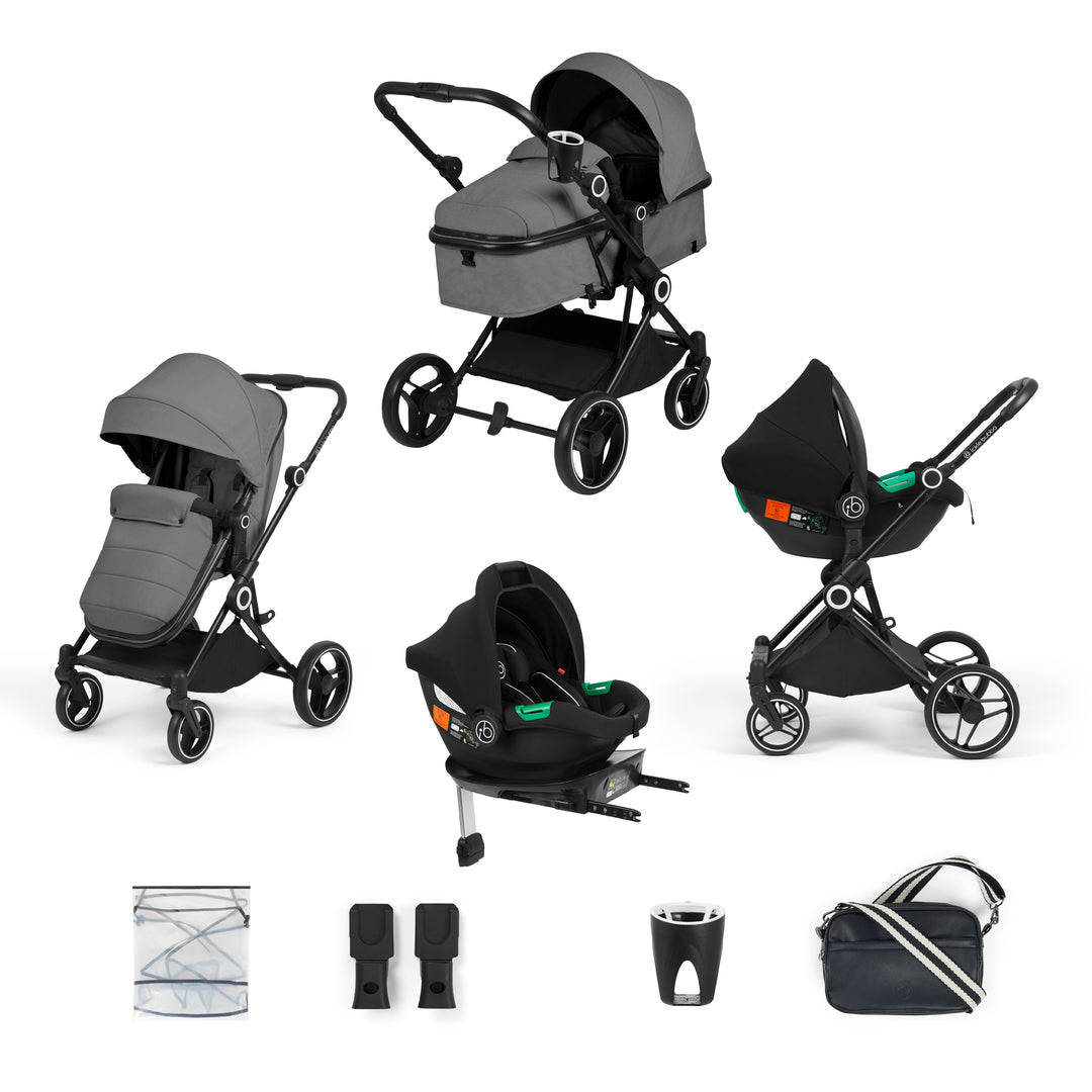 Atom All In One i-Size Travel System with Cirrus Car Seat - As Good As New