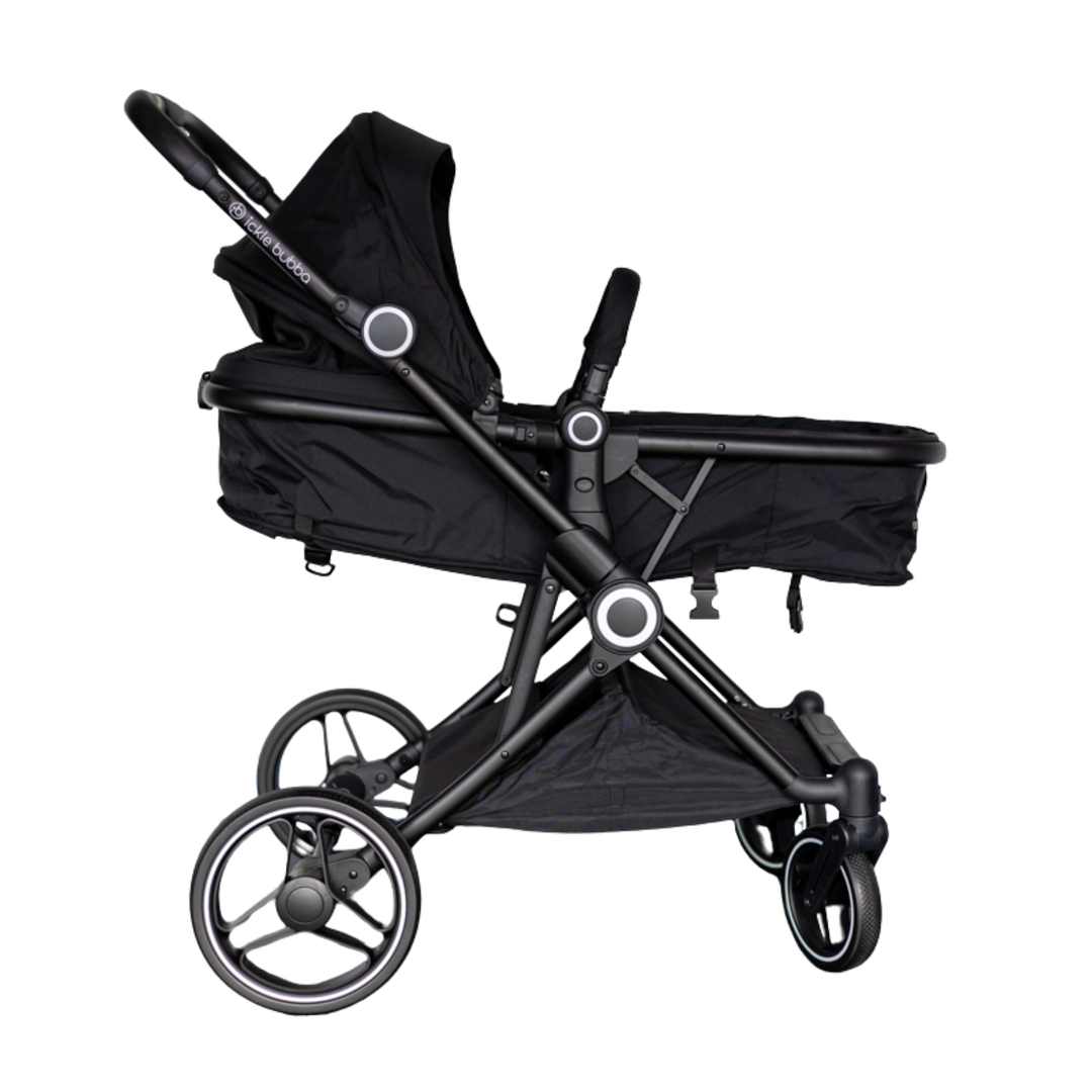 Atom Pushchair – Black | Lightweight, Compact Fold | As Good As New