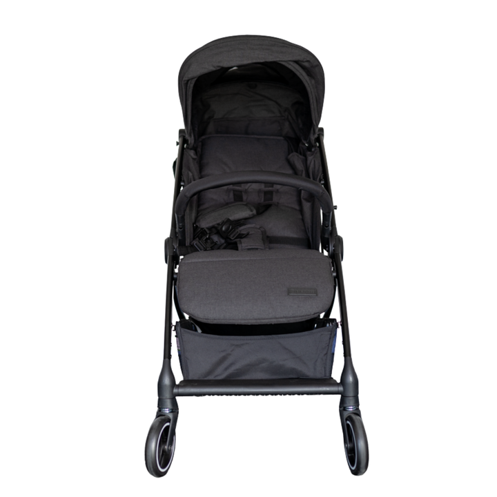 Aries Auto-Fold Stroller – Black | Lightweight, Compact Fold | Ex Display