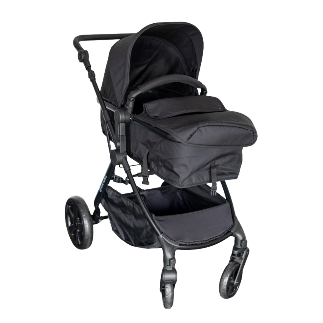 Comet 2-in-1 Pram & Pushchair – Black | Ex Display