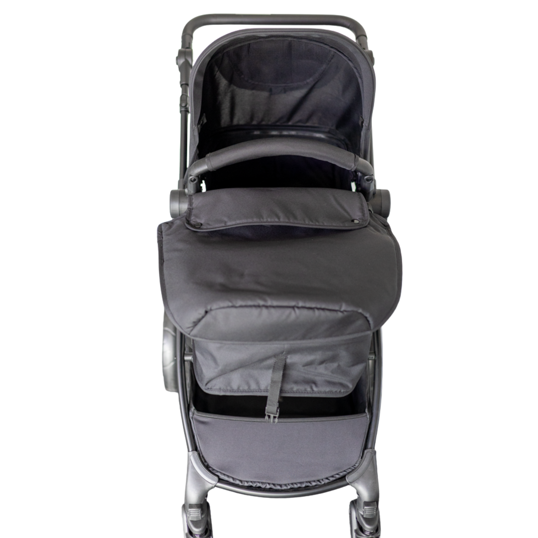 Comet 2-in-1 Pram & Pushchair – Black | Ex Display