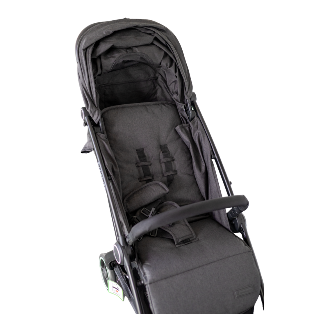 Aries Auto-Fold Stroller – Black | Lightweight, Compact Fold | Ex Display