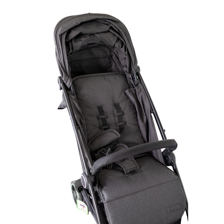 Aries Auto-Fold Stroller – Black | Lightweight, Compact Fold | Ex Display