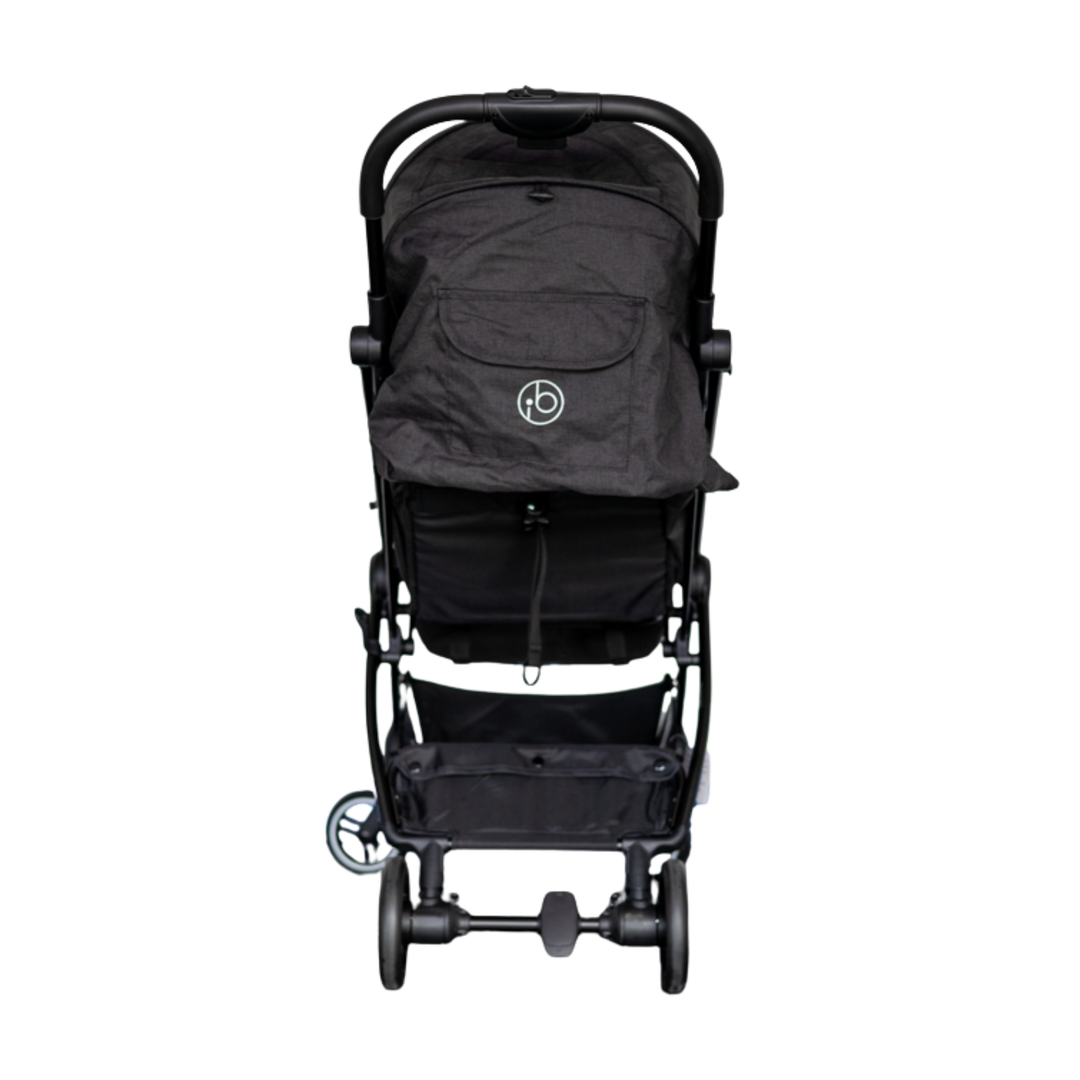 Aries Auto-Fold Stroller – Black | Lightweight, Compact Fold | Ex Display