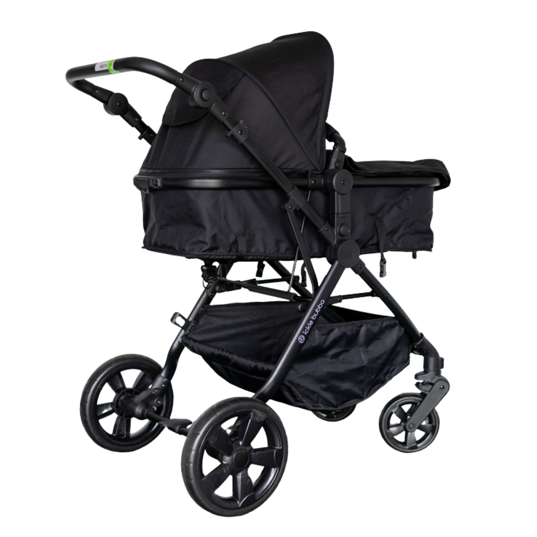 Comet 2-in-1 Pram & Pushchair – Black | Ex Display