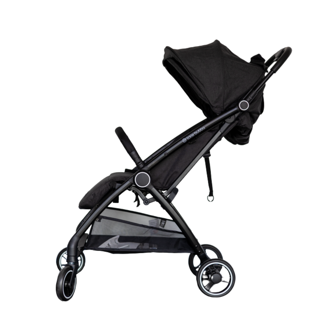 Aries Auto-Fold Stroller – Black | Lightweight, Compact Fold | Ex Display